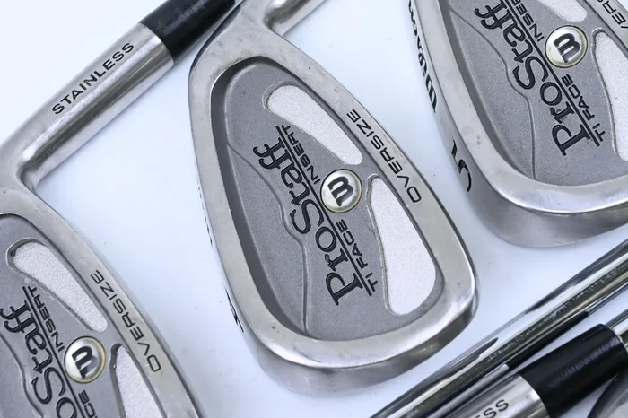 Wilson ProStaff Ti Face Oversize Irons / 3-PW+SW / Regular Flex Wilson Prostaff