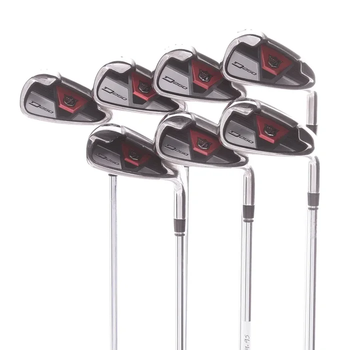 Wilson Staff D250 Steel Mens Right Hand Irons 5-SW Regular – Wilson Staff
