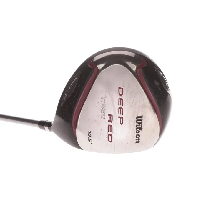 Wilson Staff Deep Red Ti 460 Graphite Men’s Right Driver 10.5 Degree Regular – Low Torque Technology
