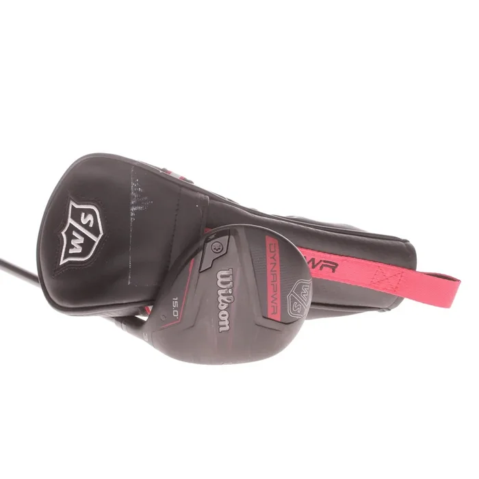 Wilson Staff Dynapower Graphite Men’s Right Fairway 3 Wood 15 Degree Extra Stiff – Even Flow Riptide 6.5 70g