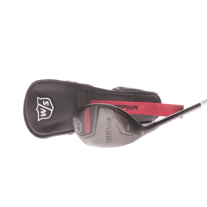 Wilson Staff DynaPower Graphite Mens Left Hand Hybrid 25 Degree Regular – HZRDUS Smoke RDX
