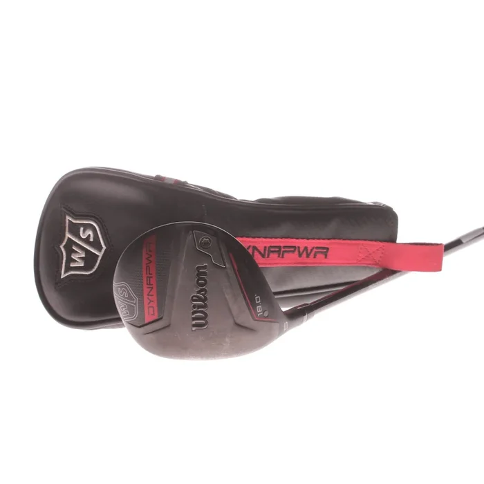 Wilson Staff Dynapwr Graphite Men’s Left Fairway 5 Wood 18 Degree Regular – Hzrdus R Smoke 60g 5.5