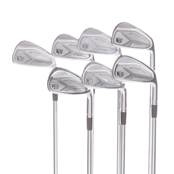 Wilson Staff Model CB Steel Men’s Right Irons 4-PW Stiff – Dynamic Golf S300