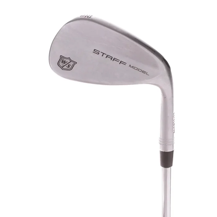 Wilson Staff Staff Model Forged Steel Men’s Right Gap Wedge 52 Degree 8 Bounce Stiff – Dynamic Gold 120 S300