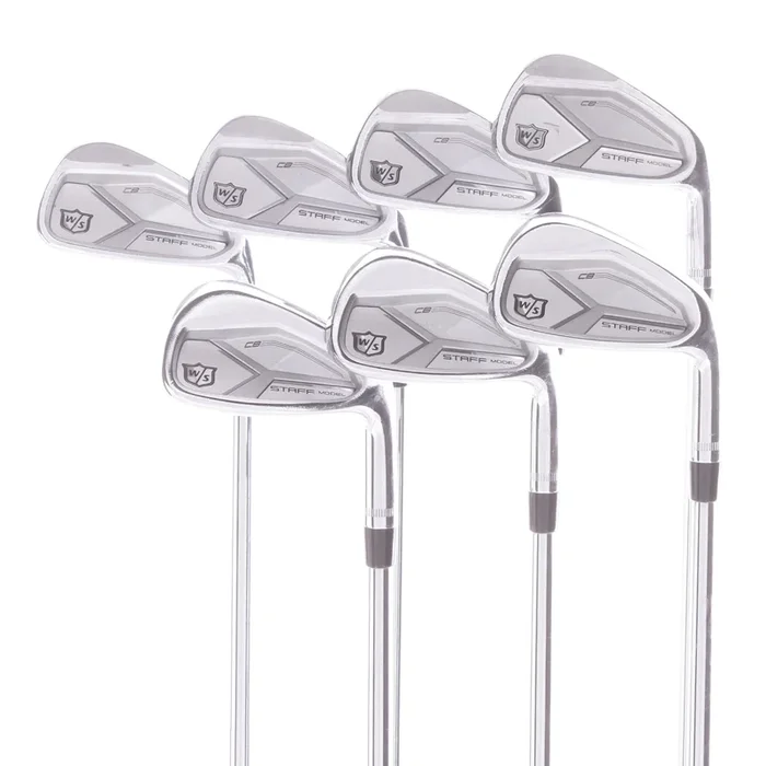 Wilson Staff Staff Model Steel Mens Right Hand Irons 4-PW Stiff – KBS Tour Lite
