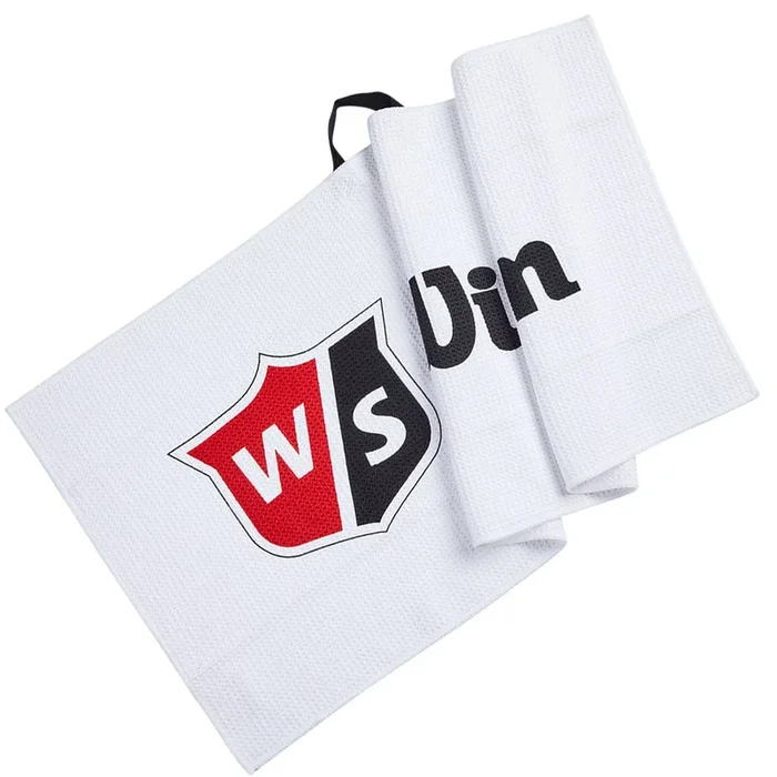 Wilson Tour Caddy Towel – White