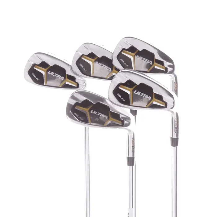 Wilson Ultra BLK Steel Men’s Right Hand Irons 6-9+SW Regular – True Temper