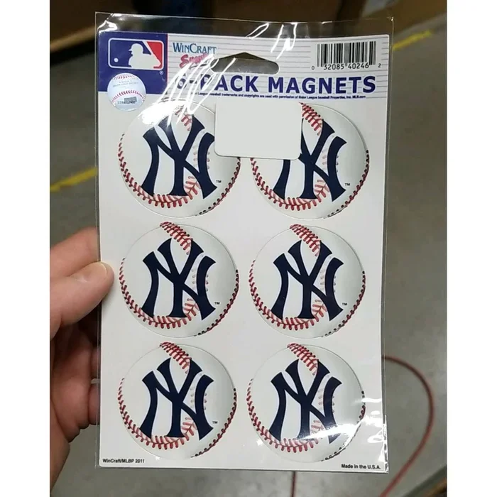 Wincraft W-4024 Yankees 6pk Magnets