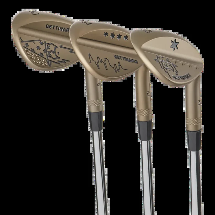 Wizard City Skyline Gold Bead Wedge Set (50°, 54°, 58°)
