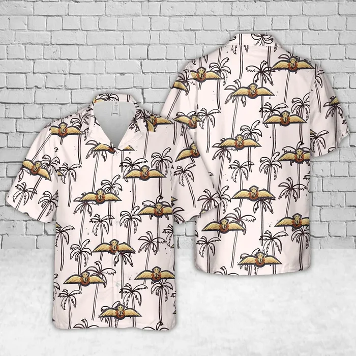 WW2 Royal New Zealand Air Force Pilots Wings Hawaiian Shirt – Fanshubus.com