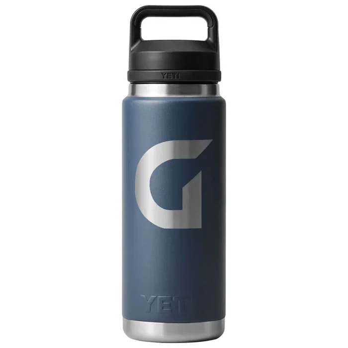 YETI Rambler 26 oz Water Bottle with Chug Cap (with ‘G’ logo)