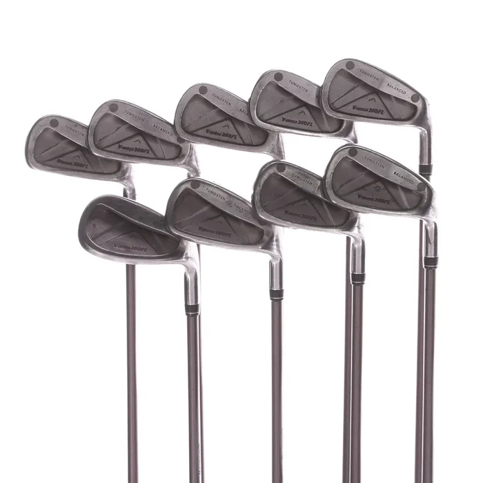 Yonex V-Mass 260 FL Graphite Ladies Right Irons 4-SW Ladies – Yonex UltimumTi L