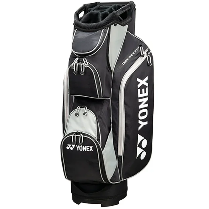 Yonex Waterproof Cart Bag – Black/Silver