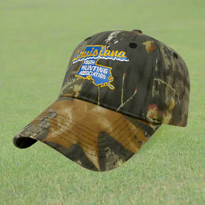 Youth Camo Golf Cap Embroidered with Your Logo