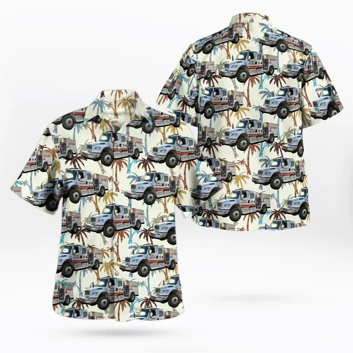 Yreka City Fire Department, California Hawaiian Shirt – Fanshubus.com