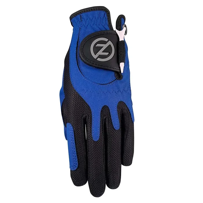 Zero Friction Junior Compression Golf Glove Blue – 23 Boys
