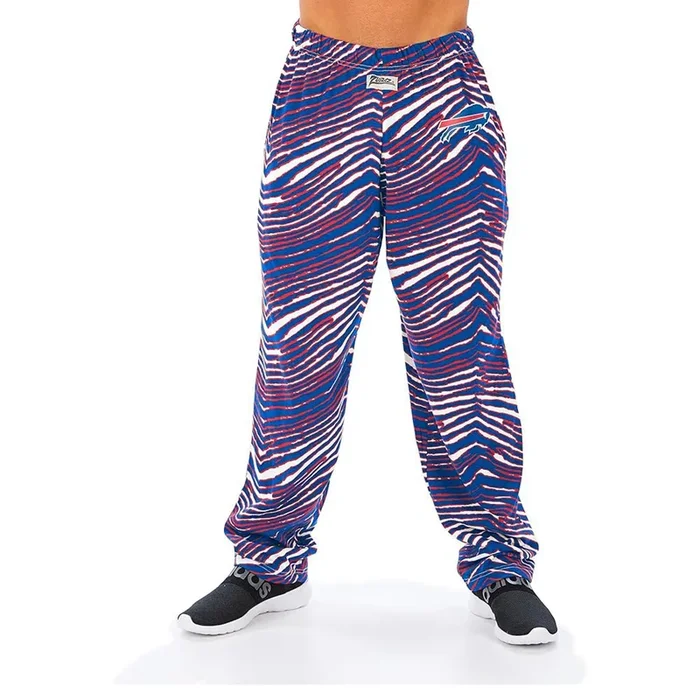 Zubaz Men’s Buffalo Bills CVX Hidden Lines Pants